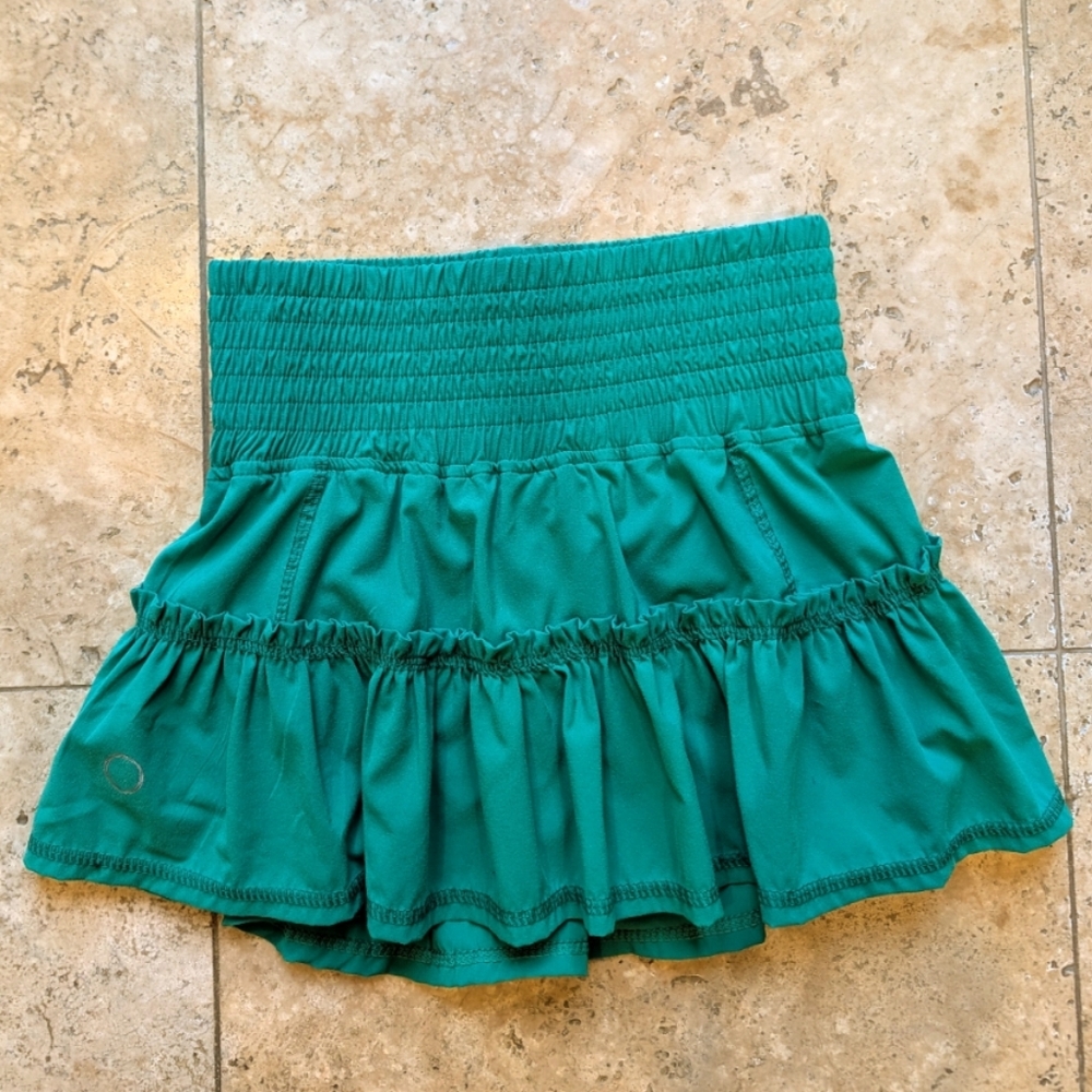 Bubble Tennis Golf Skirt Lawley Green Size XS NWOT
